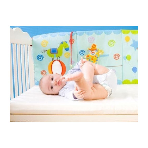 Colchon Practicuna Bebe Medida 70 X 130 X 12 D21 Capitoneado