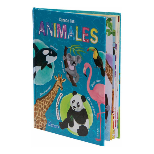 Conoce Los Animales - Libro Infantil Pasta Dura