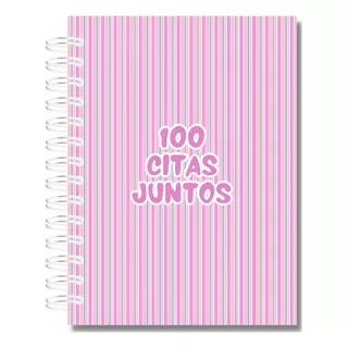 Álbum 100 Citas Juntos - Rosado Líneas