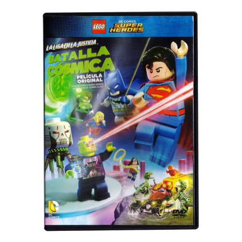 Liga De La Justicia Batalla Cosmica Lego Dc Pelicula Dvd