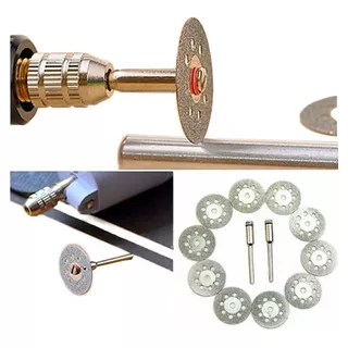 Mototool Kit De Disco Diamantado X 10 Pc Accesorios De 20 Mm