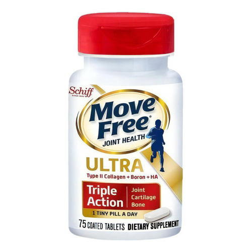 Move Free Ultra Triple Action Joint Health Colageno Tipo 2 Sabor 75 Capsulas