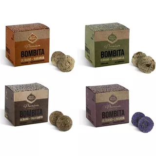 Incenso Sagrada Madre - Bombitas Premium - Kit 4 Aromas Top