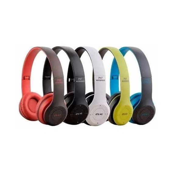 Auriculares Inalambrico Plegables Sd Manos Libres Vincha P47