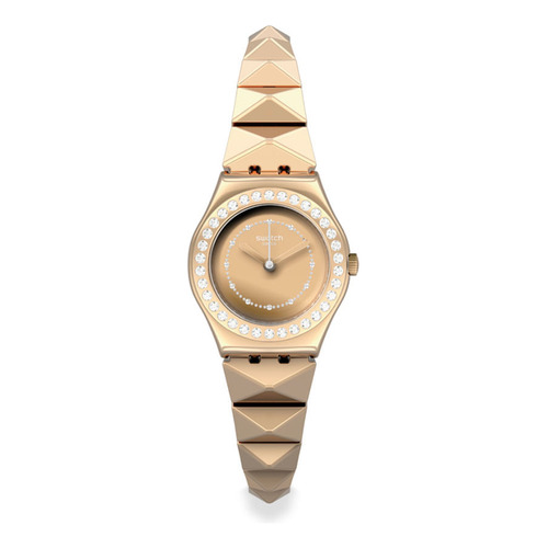 Reloj Swatch Lilibling Para Mujer Rosé Gold Ysg169g Ss