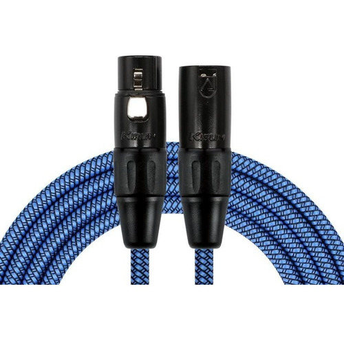 Cable XLR de 1  a 1  Kirlin MWC-270PB azul de 10m