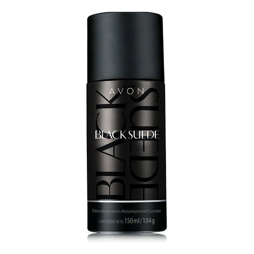 Desodorante Corporal En Aerosol  Black Suede Avon 