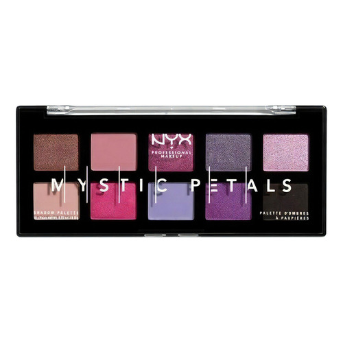 Paleta Mystic Petals Nyx Color de la sombra Midnight Orchid