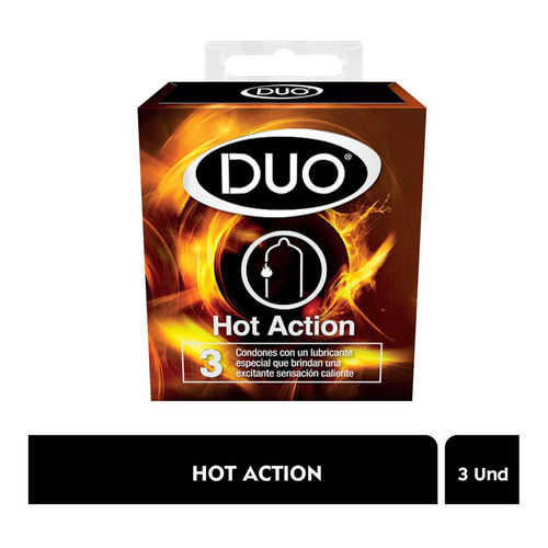 Preserv Duo Hot Actioncaja X 3 Und