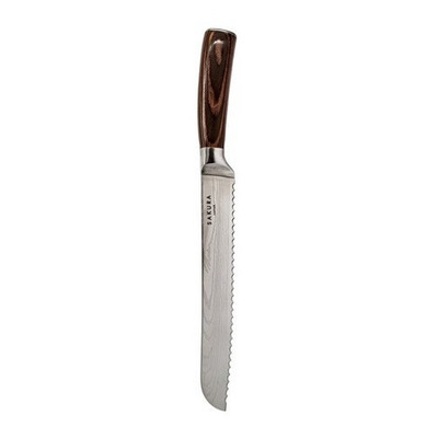 Cuchillo Pan Sakura Acero Inoxidable 33cm 20507 Bazarnet P
