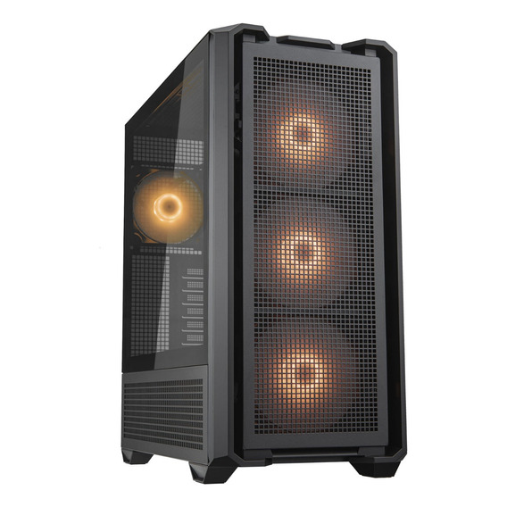 Gabinete Gamers Cougar Mx600 Rgb Black-4 Fans Argb Incluidos