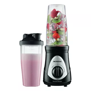 Liquidificador Portátil Mondial Personal Blender Dg01 750 Ml Cor Preto/prata 127v