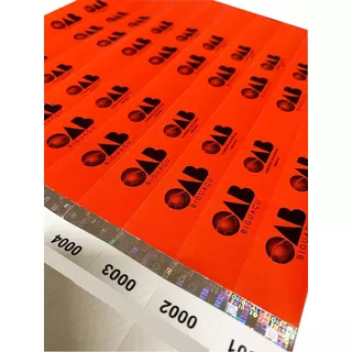 Pulseira De Identificação Personalizada - Nylon Kit 5000 Und