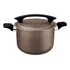 Olla Pasta Espaguetera Antiadherente Tramontina Milazzo para espaguetis 22 cm color almendra