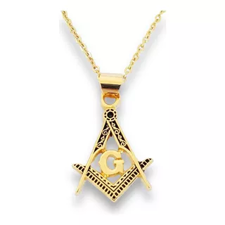 Collar Masonico Arquitecto Del Universo Chapa De Oro 