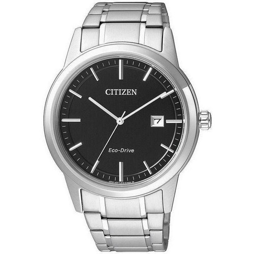 Reloj Citizen Hombre Eco-drive Aw123158e Color de la malla Plateado Color del bisel Plateado Color del fondo Negro