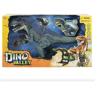 Dinosaurio T-rex Con Sonido Y Movimiento Trex Dino Valley