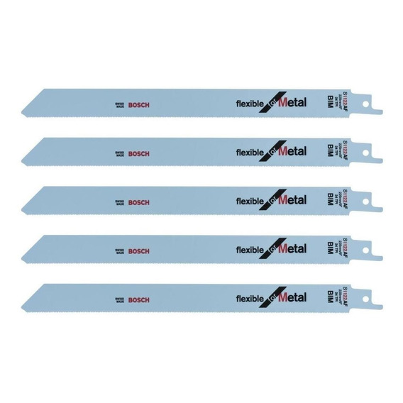 Hoja Sierra Sable Bosch Flexible P Metal Fino S1122af X5u