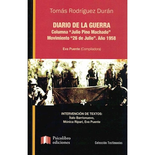 Libro Diario De La Guerra- Tomas Rodriguez Duran Psicolibro