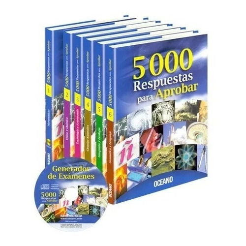 5000 Respuestas Para Aprobar 6 Vols Con Cd-rom