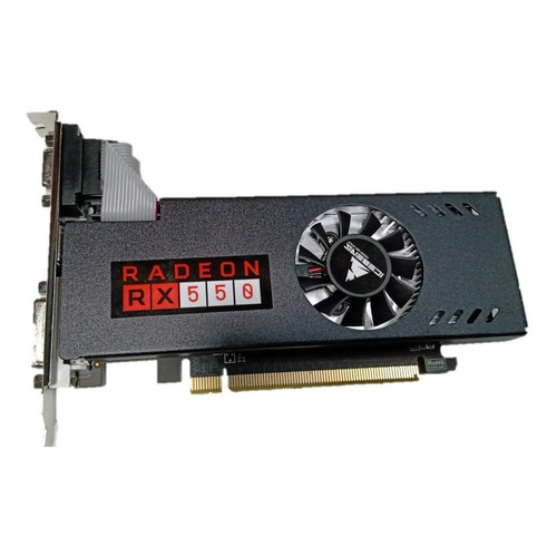 Tarjeta de video AMD Iceberg  Fluency Radeon RX 500 Series RX 550 RX 550 4GB 4GB