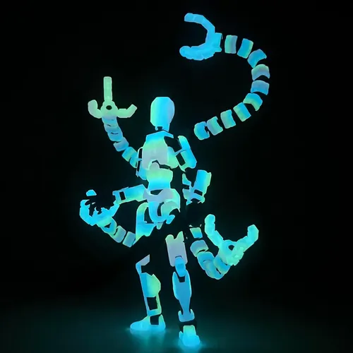 Figura De Acción T13 Impresa En 3D, Articulada Y Montada, Ideal Para Decoración Y Regalos De Colección