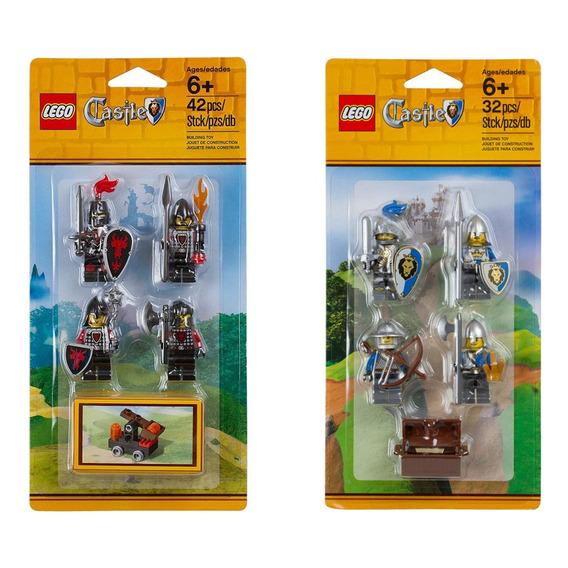 Lego Castle Duo Juego De Accesorios 850888 + 850889 (74 Pz) 