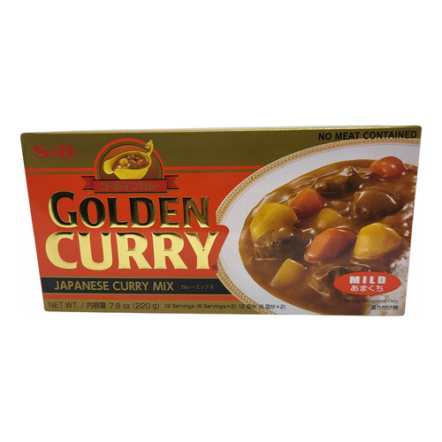 Golden Curry Mild - Origen Japón - Suave 220 Gr