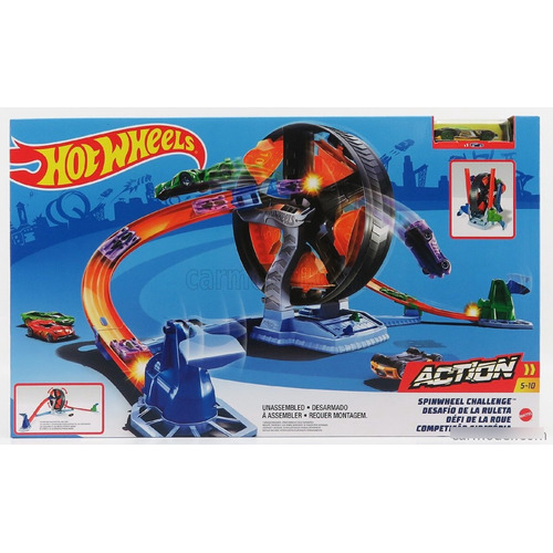 Hot Wheels Pista Desafio De La Ruleta Action 5-10 Mattel