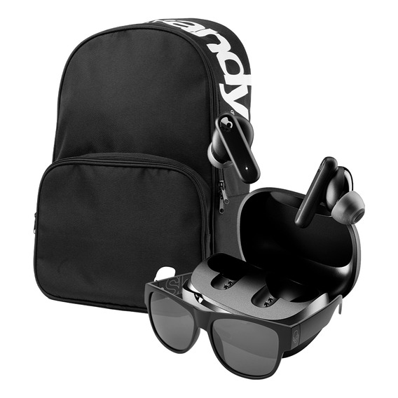 Audifono Smokin Buds + Mochila Plain + Lentes De Sol Bold