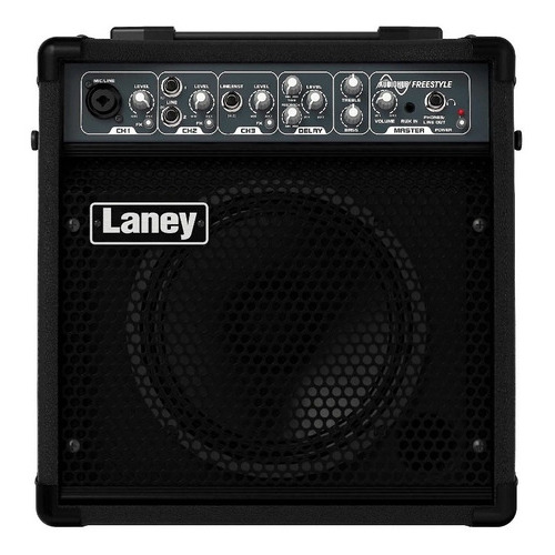 Laney Freestyle Amplificador Portatil Multi Uso 3 Canales Color Negro