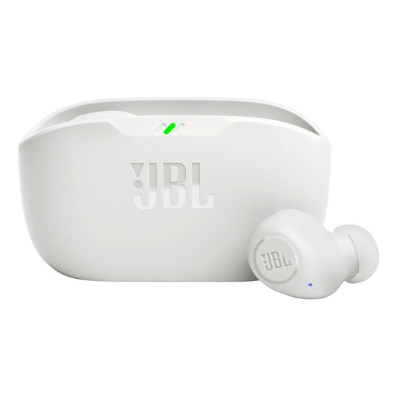 Audífonos Inalámbricos Jbl Vibe Buds Bluetooth, Blanco. Color Blanco Color de la luz Blanco