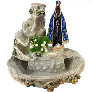 Fonte De Água Imagem De Nossa Senhora Aparecida - Bivolt