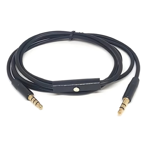 Cable Audio Aux Para Auriculares 3,5 Mm Con Micrófono