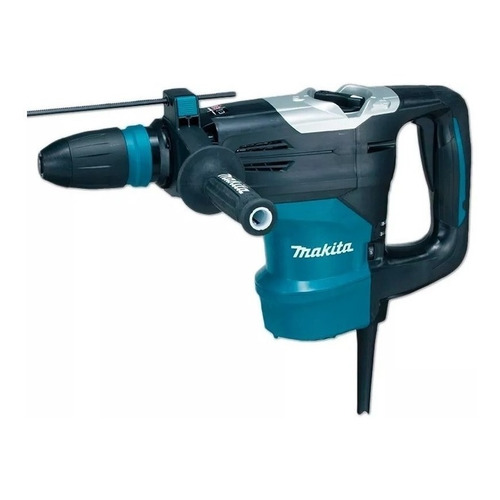 Rotomartillo electroneumático Makita HR4003C azul frecuencia de 50Hz/60Hz con 1100W de potencia 220V-240V SDS MAX