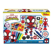Set De Arte C/masas Accesorios Spiderman Hombre Araña Spidey