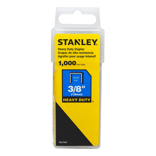 Grapas 3/8 Plg para Trabajo Pesado Stanley TRA706T