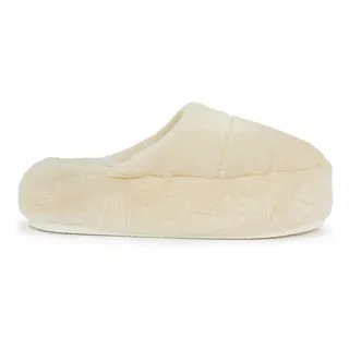 Pantufla Peluche Mujer Confort Ojota Liviana Moda Briganti