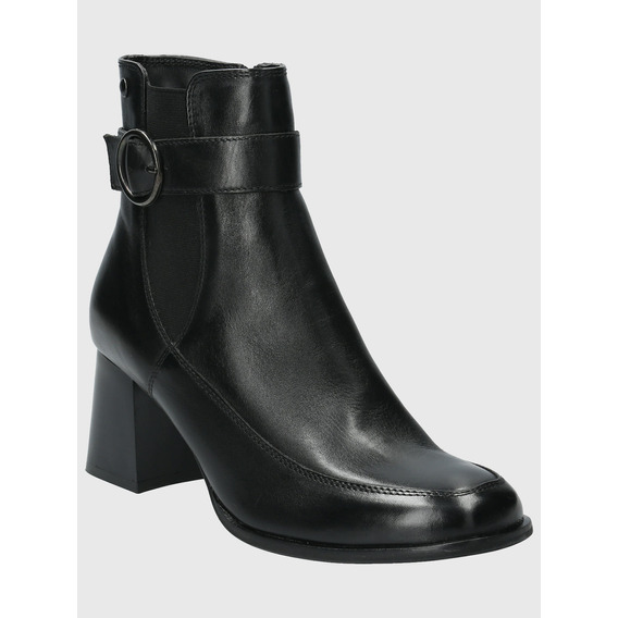 Botín Hush Puppies Mujer Denhall Negro