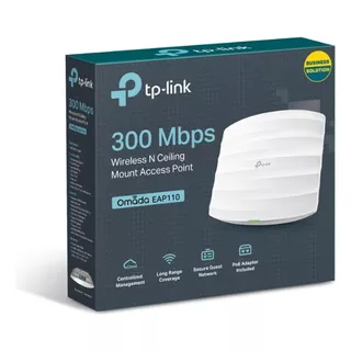Tp-link Access Point  300 Poe Exteriores  2 × 2 Mimo Eap110