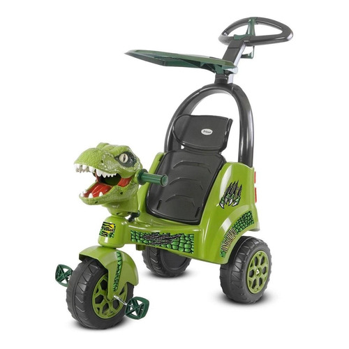 Triciclo Infantil Prinsel Super Trike 2 En 1 Dinosaurio Color Verde oscuro