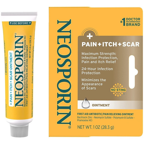  Pomada Multiacción Neosporin + Cicatriz Picazón Dolor 0.5