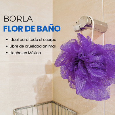 Borla Esponja Suave 50gr. Para Baño. Ducha Corporal. T.taio.