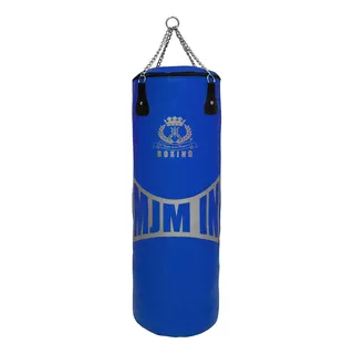 Costal Saco Cadena Box Mma Kick Boxing 90cm Mjm In Color Azul
