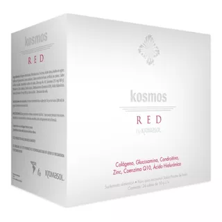 Kosmos® Red By Kromasol® Polvo Sabor Ponche Frutal 24 Sobres