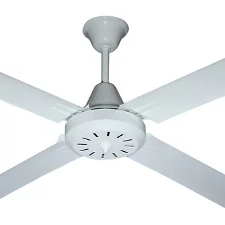 Ventilador Techo Nacional Potenciado Blanco 4 Palas Sin Luz