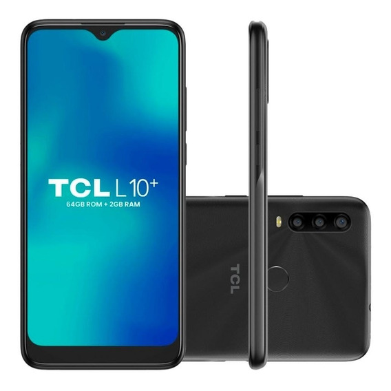 Smartphone Tcl L10 Plus Dual 64gb Cinza 2gb Ram Tela 6.22 4g