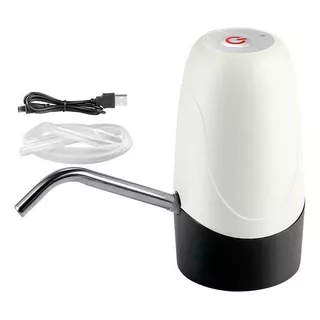 Bomba Agua , Dispensador Agua Automática , Usb Recargable Color Blanco