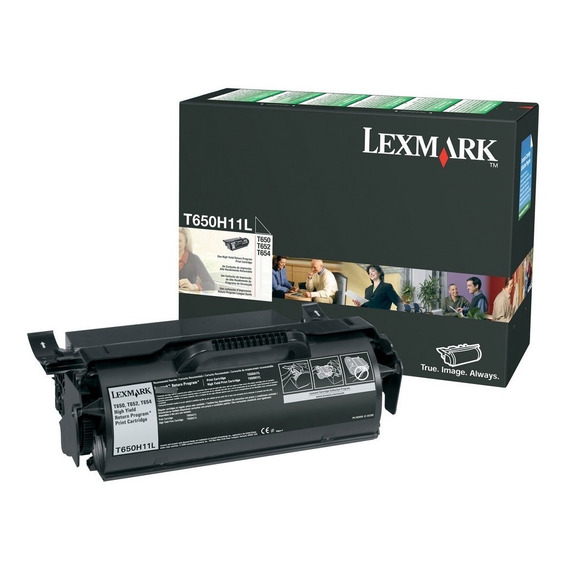 Toner Lexmark T650h11l Negro T650 T652 T654 Original Cuo