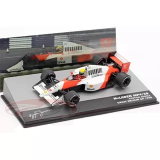 Mclaren Mp4/5b # 27 Ayrton Senna Campeon Mundo 1990 Esc 1/43